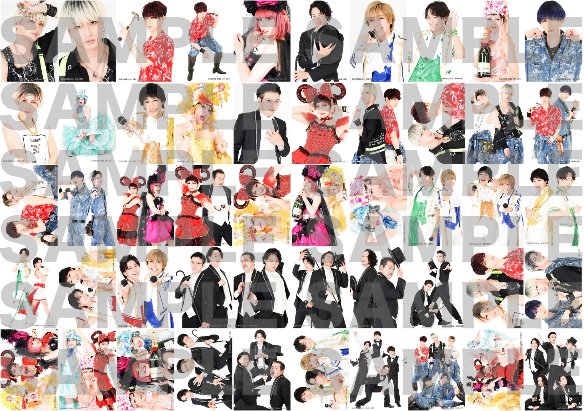 ランダムブロマイドB(ライブ)サンプル画像