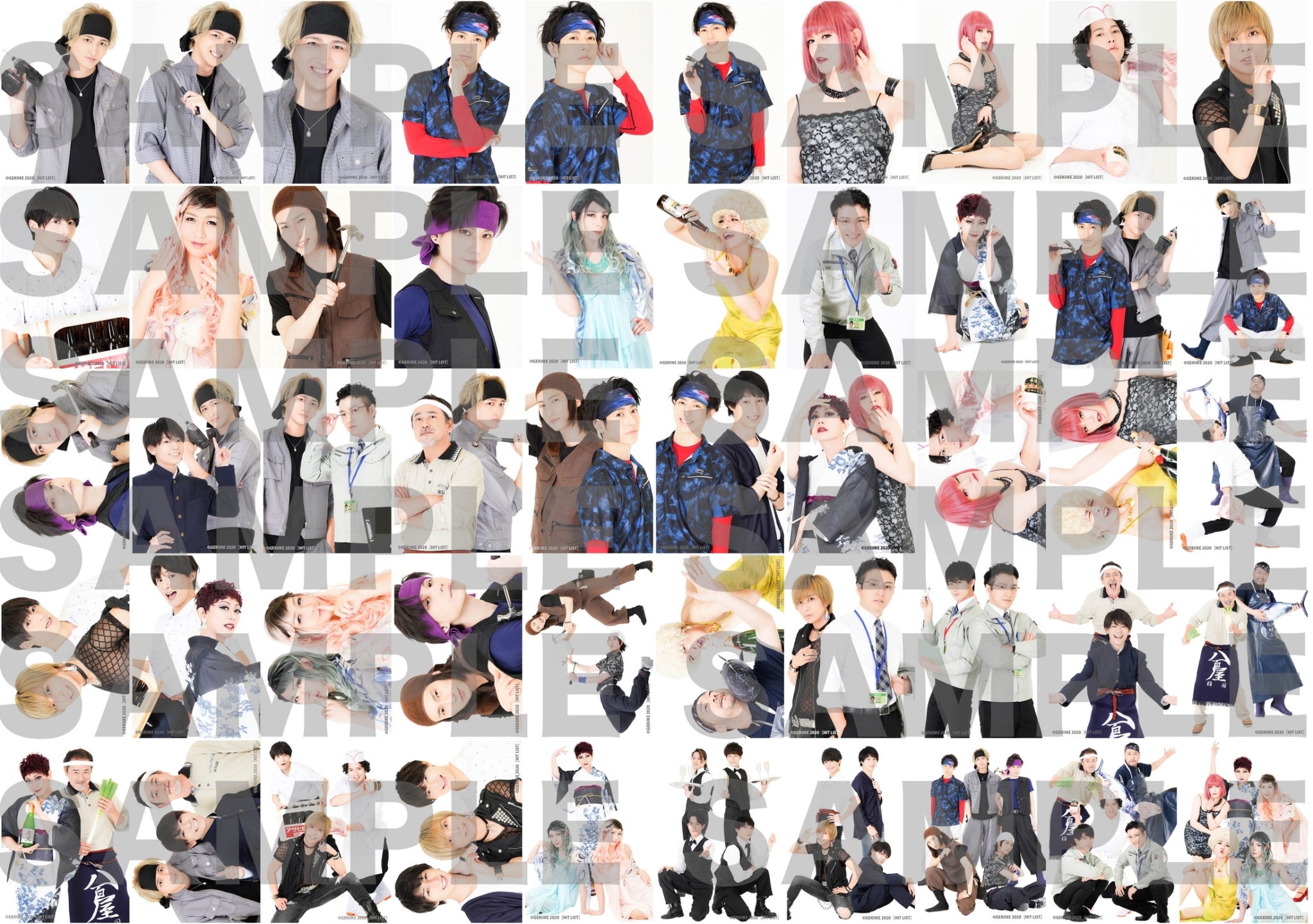 ランダムブロマイドA(通常)サンプル画像